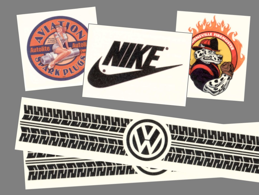 Firemní tetování s logy, pro upevnění brandu