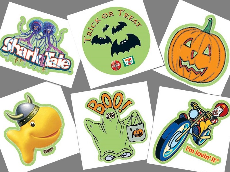 Tetování svítící na party